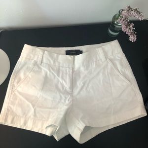 J. Crew white chino short size 0